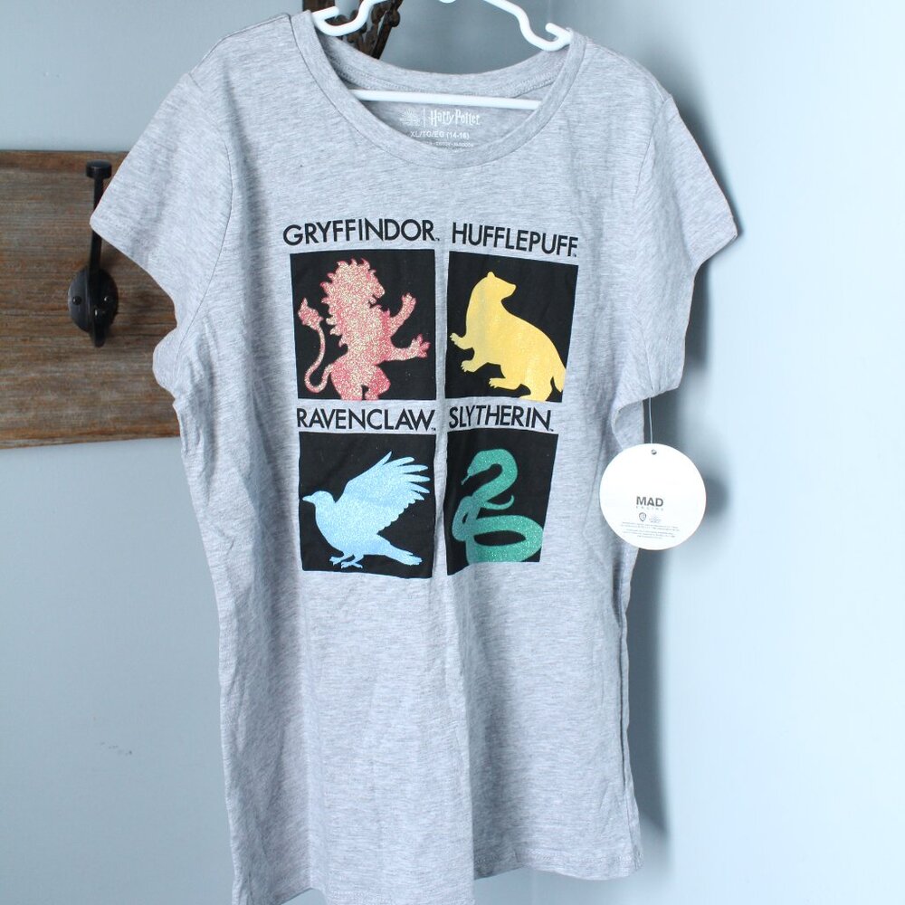 Harry Potter T-shirt Size XL 14-16 Glitter